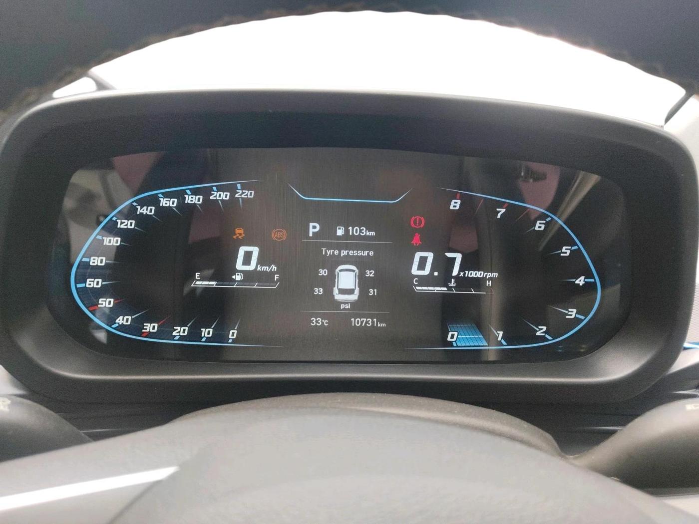 2024 Hyundai NEW I20 SPORTZ 1.2 IVT, Petrol, Automatic, 10,731 km, interior