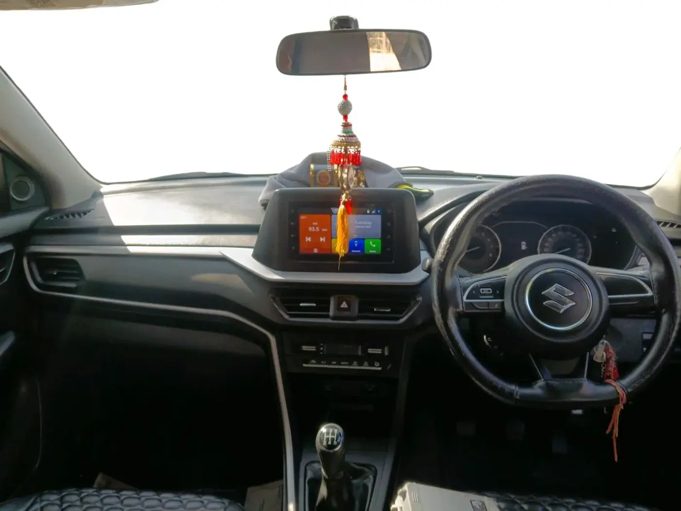 2024 Maruti BREZZA VXI S-CNG, CNG, Manual, 21,951 km, interior