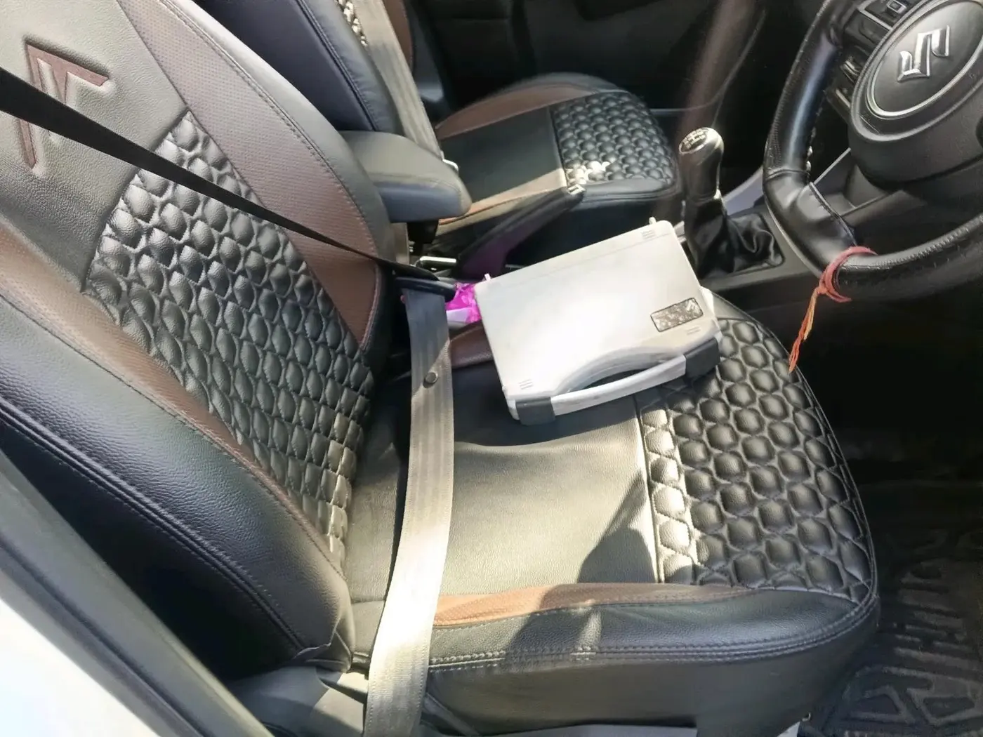 2024 Maruti BREZZA VXI S-CNG, CNG, Manual, 21,951 km, interior