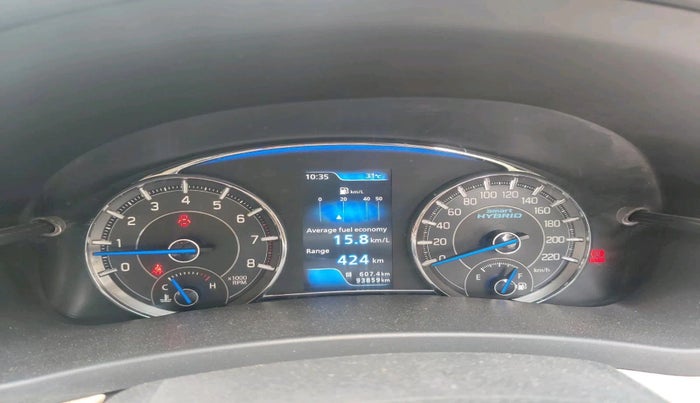 2019 Maruti Ciaz ALPHA 1.5 SHVS PETROL, Petrol, Manual, 93,859 km, interior