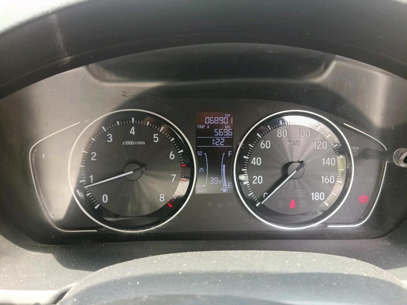 2022 Honda Amaze 1.2L I-VTEC VX, Petrol, Manual, 68,901 km, interior