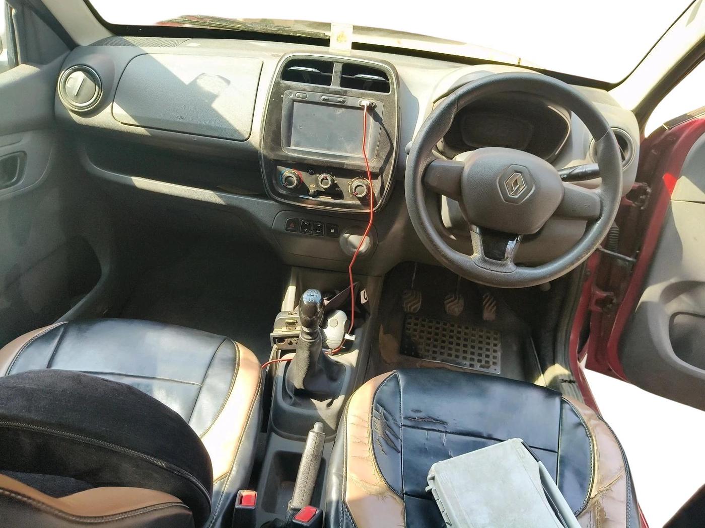 2015 Renault Kwid RXT 0.8, Petrol, Manual, 1,23,380 km, interior