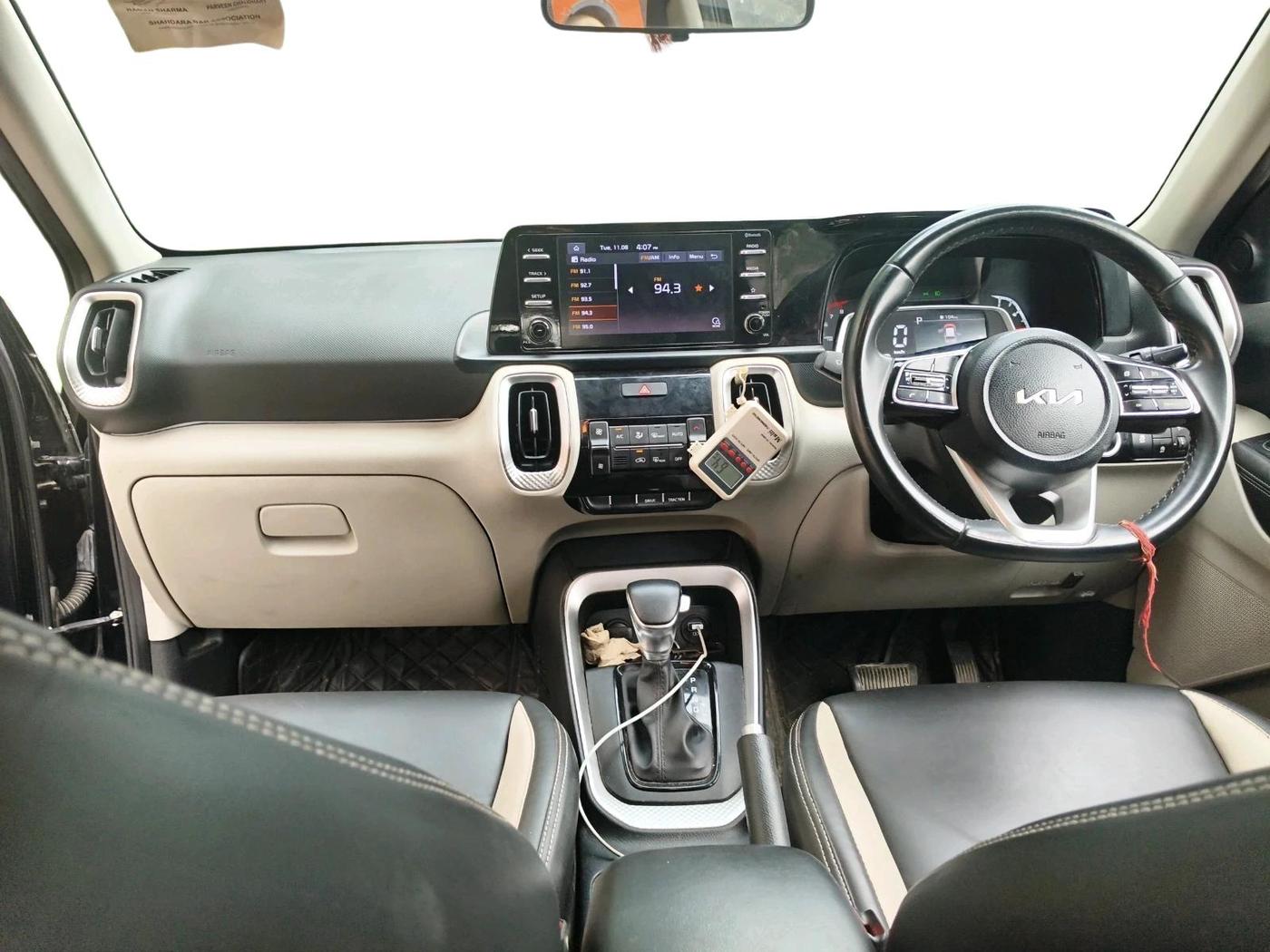 2023 KIA SONET HTX 1.0 DCT, Petrol, Automatic, 3,227 km, interior