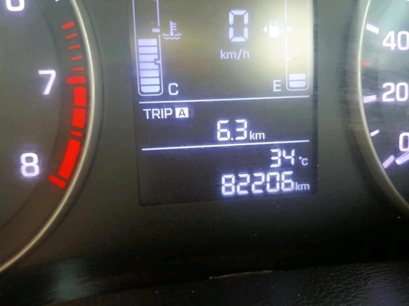 2017 Hyundai Creta SX PLUS 1.6 PETROL, Petrol, Manual, 82,206 km, interior