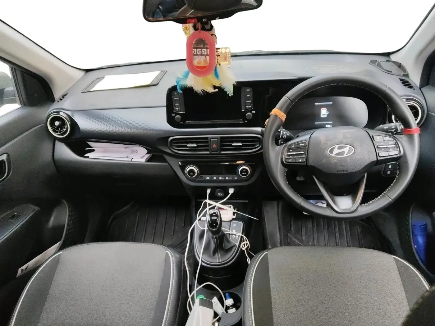 2025 Hyundai EXTER SX(O) CONNECT 1.2 AMT, Petrol, Automatic, 7,257 km, interior