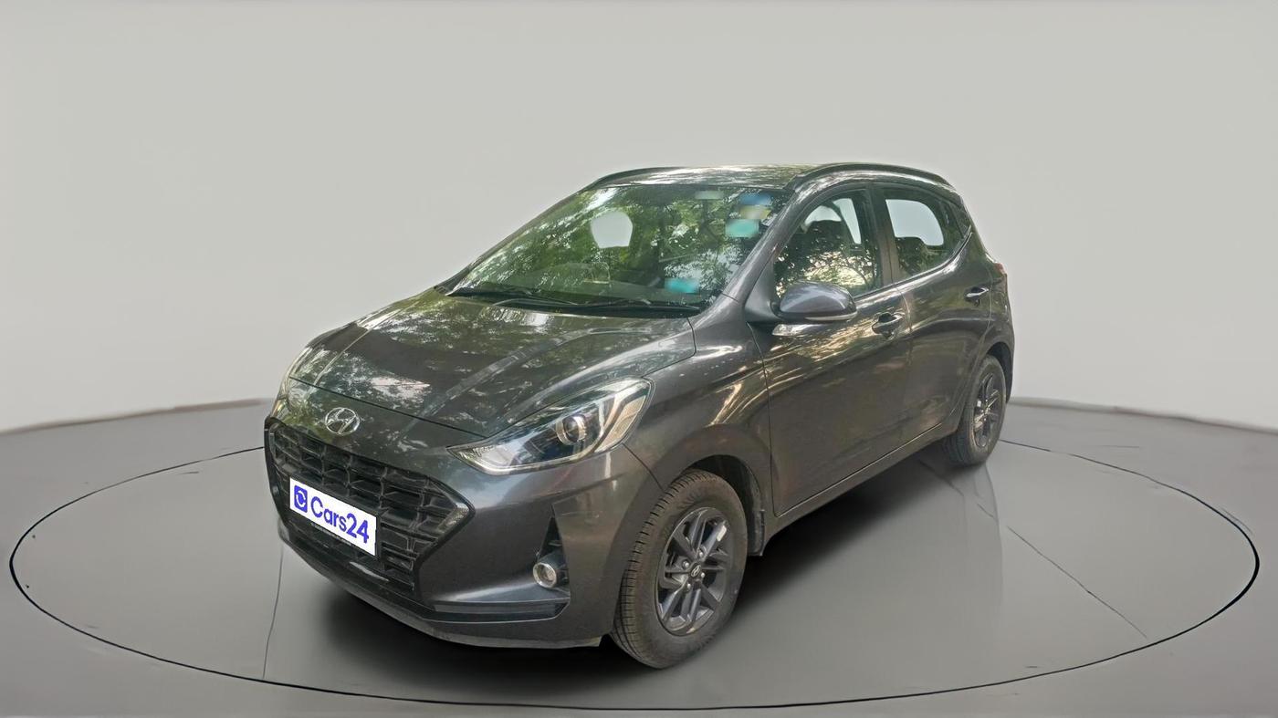 2022 Hyundai GRAND I10 NIOS SPORTZ AMT 1.2 KAPPA VTVT, Petrol, Automatic, 27,998 km, exterior