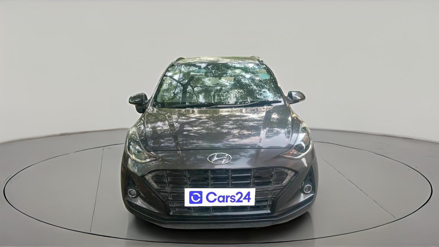 2022 Hyundai GRAND I10 NIOS SPORTZ AMT 1.2 KAPPA VTVT, Petrol, Automatic, 27,998 km, exterior