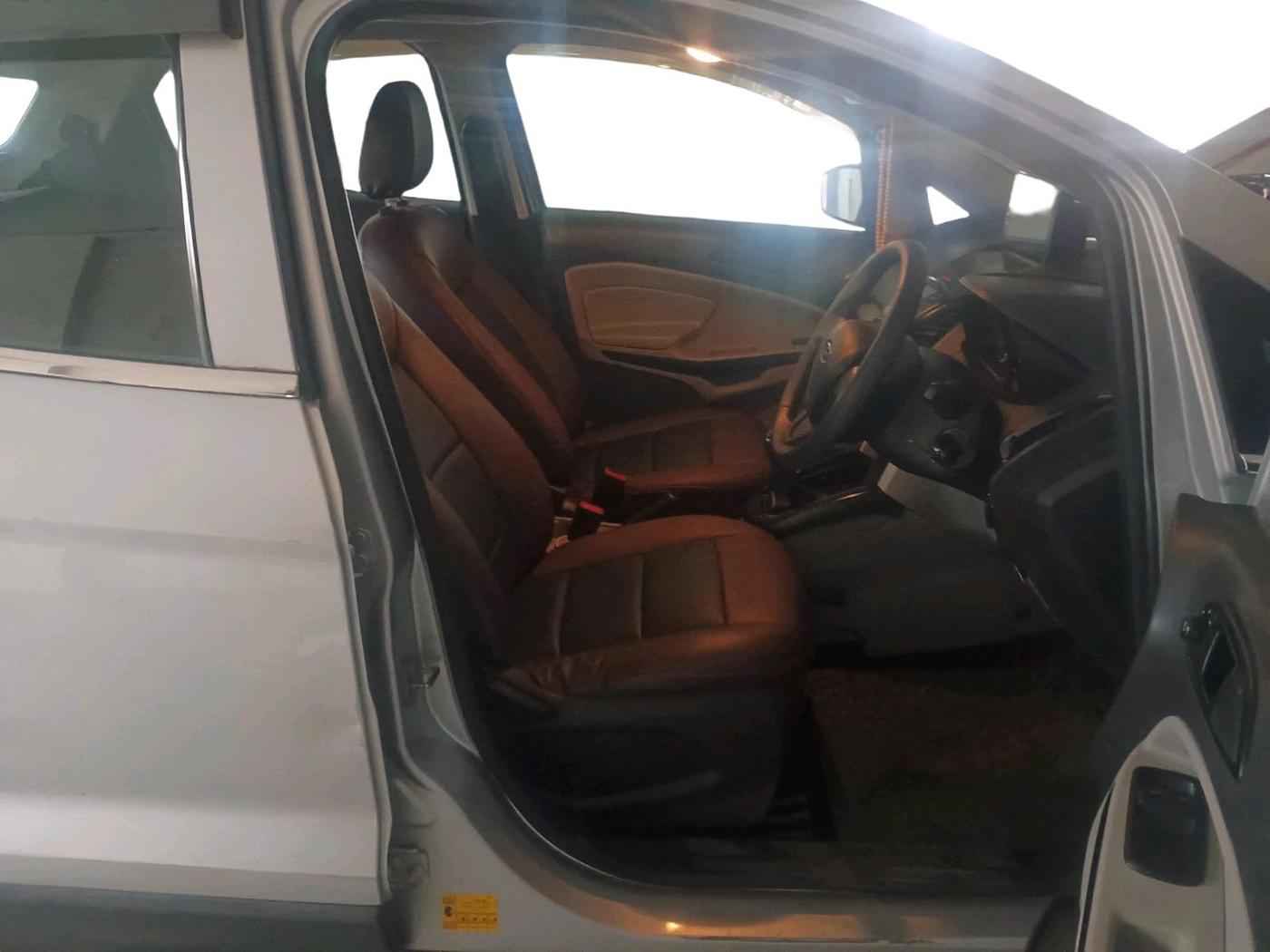 2017 Ford Ecosport AMBIENTE 1.5L PETROL, CNG, Manual, 1,08,744 km, interior