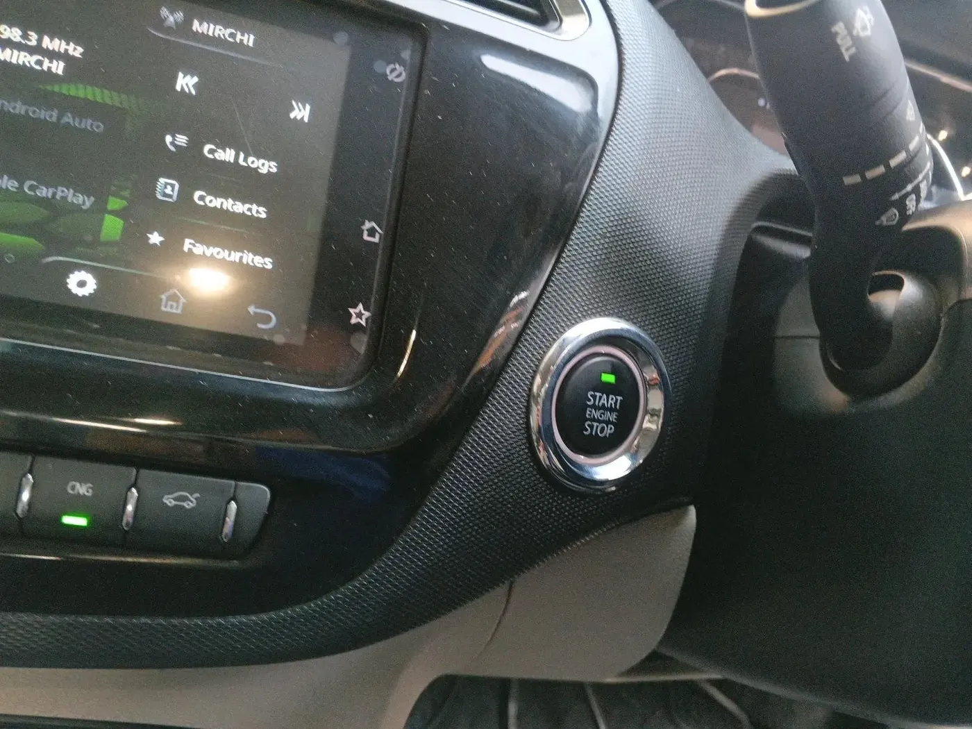 2024 Tata TIGOR XZA Plus iCNG , CNG, Automatic, 86,141 km, interior