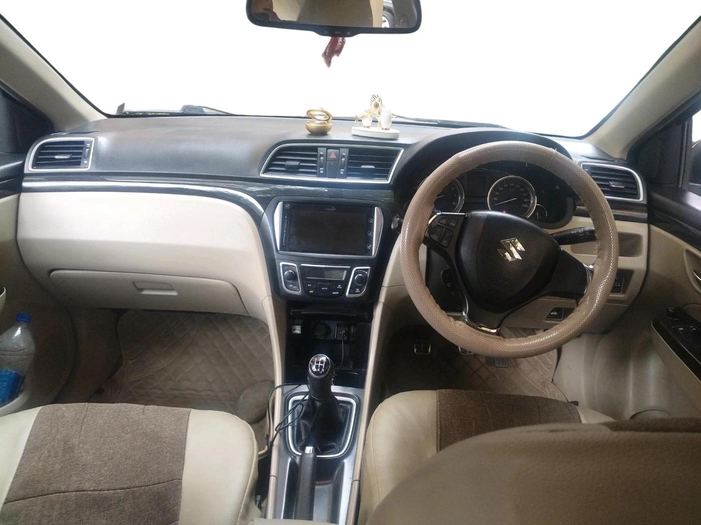 2017 Maruti Ciaz ALPHA 1.4 PETROL, Petrol, Manual, 69,148 km, interior