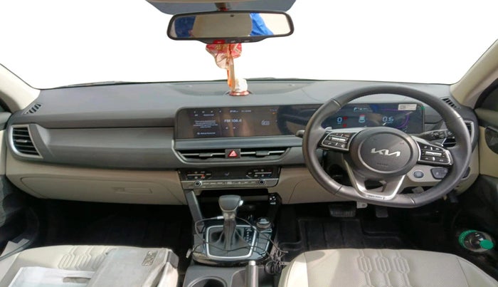 2024 KIA SELTOS HTX IVT, Petrol, Automatic, 14,443 km, interior