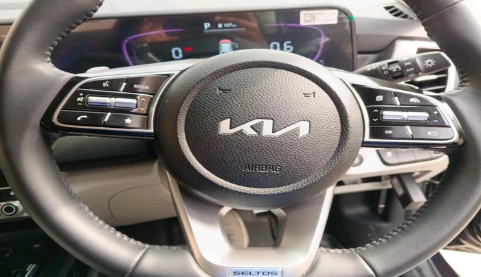 2024 KIA SELTOS HTX IVT, Petrol, Automatic, 14,443 km, interior