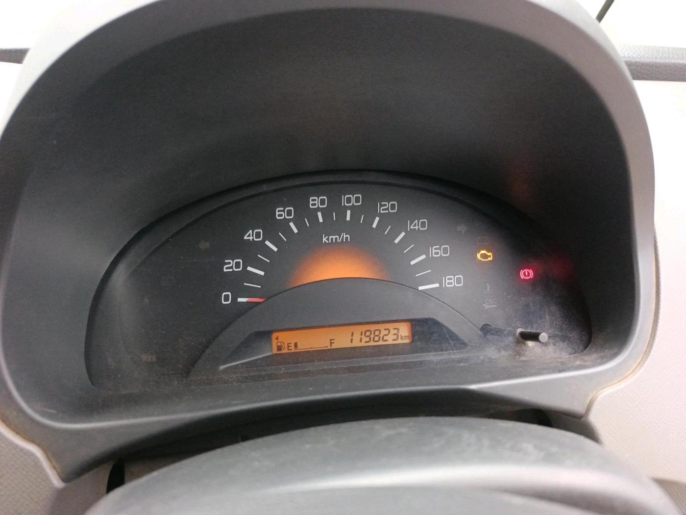 2012 Maruti Wagon R 1.0 LXI CNG, CNG, Manual, 1,19,823 km, interior