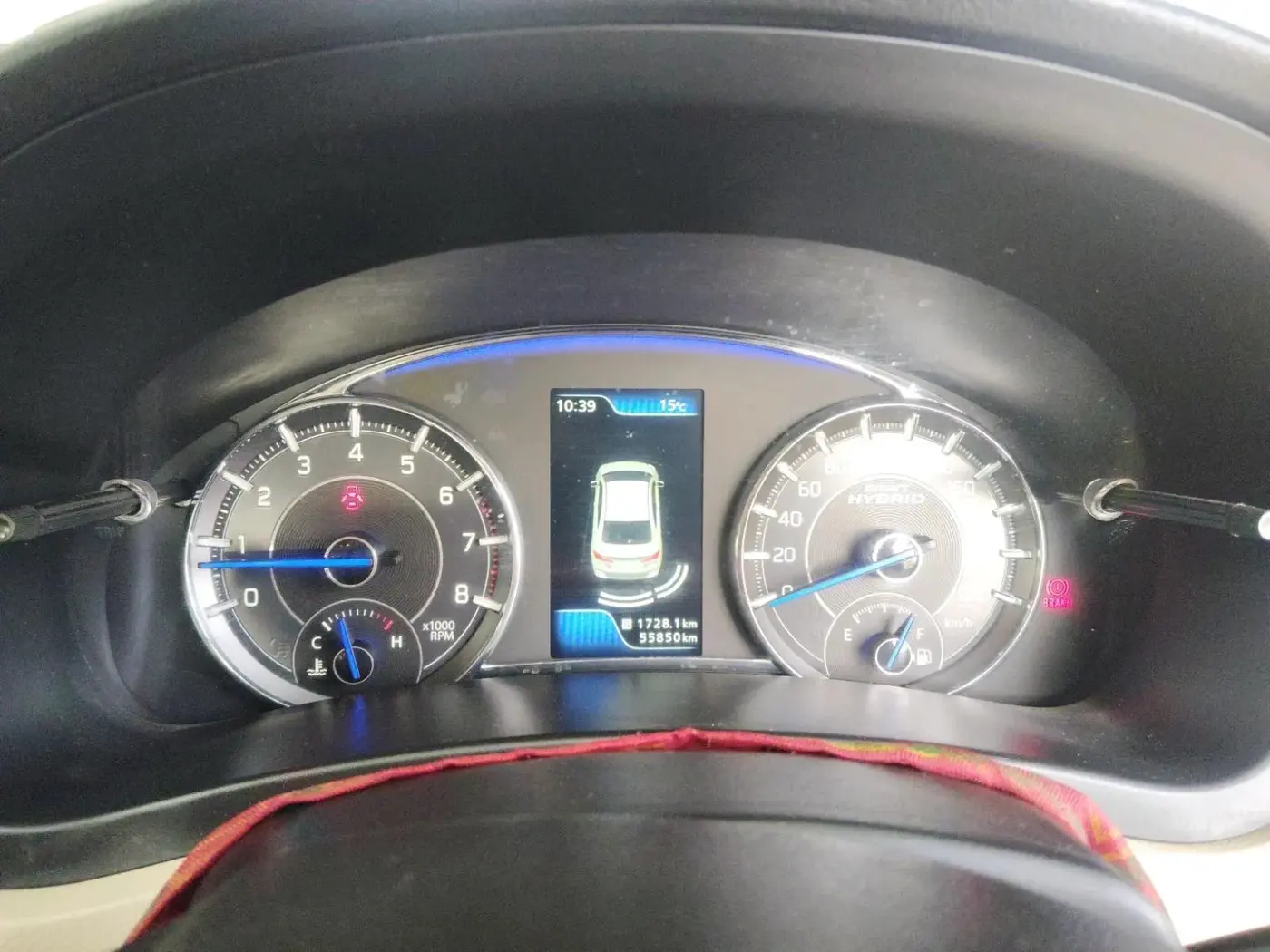 2019 Maruti Ciaz ALPHA 1.5 SHVS PETROL, Petrol, Manual, 57,000 km, interior