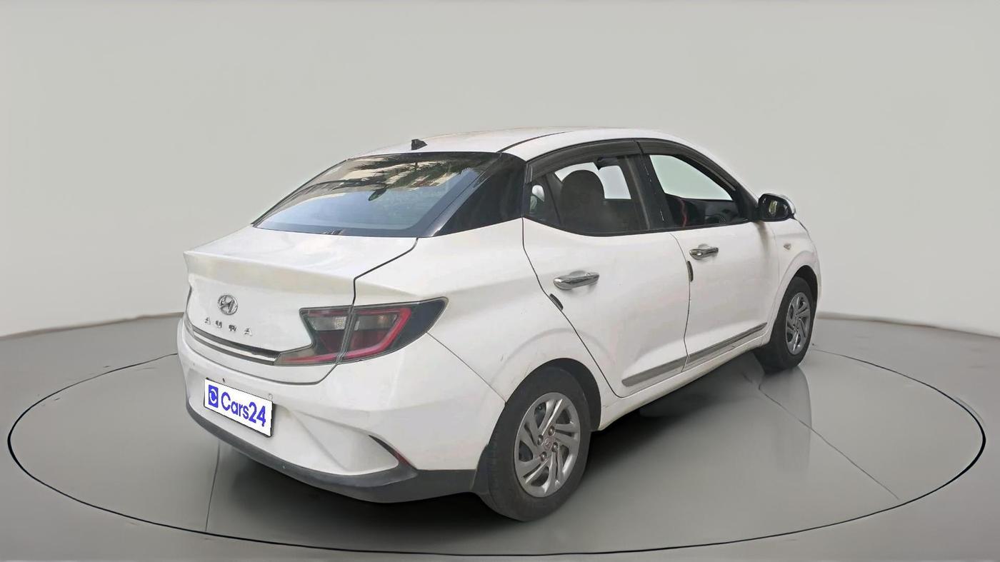 2021 Hyundai AURA S 1.2 CNG, CNG, Manual, 94,729 km, exterior