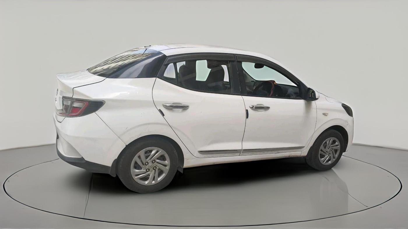2021 Hyundai AURA S 1.2 CNG, CNG, Manual, 94,729 km, exterior