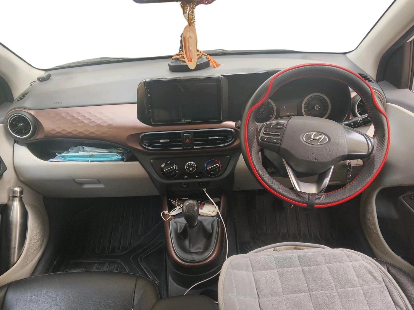 2021 Hyundai AURA S 1.2 CNG, CNG, Manual, 94,729 km, interior