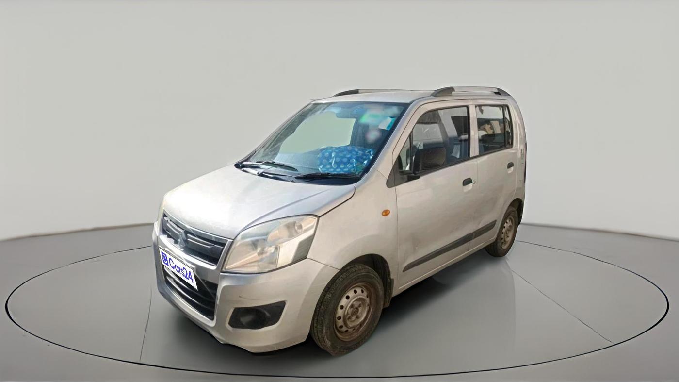 2012 Maruti Wagon R 1.0 LXI CNG, CNG, Manual, 1,77,904 km, exterior
