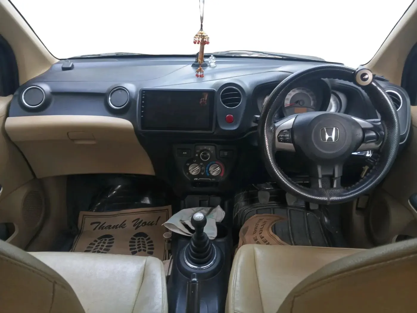 2014 Honda Brio S MT, Petrol, Manual, 73,593 km, interior