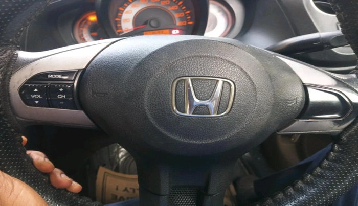 2014 Honda Brio S MT, Petrol, Manual, 73,593 km, interior