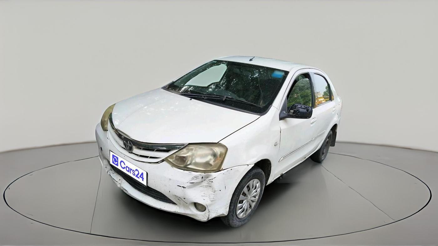 2012 Toyota Etios G, Petrol, Manual, 1,89,527 km, exterior