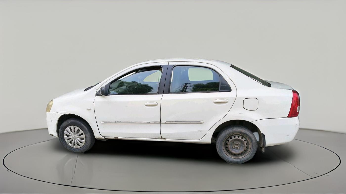2012 Toyota Etios G, Petrol, Manual, 1,89,527 km, exterior