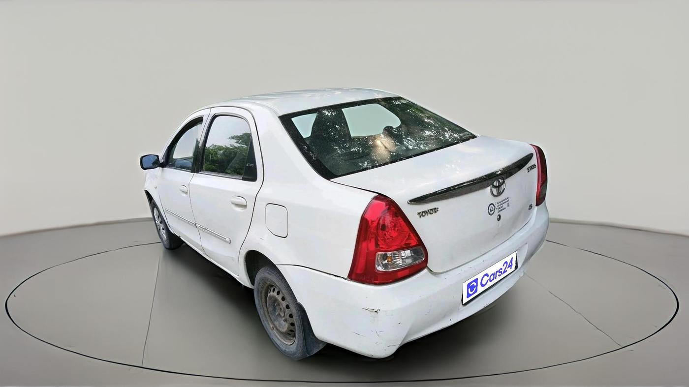 2012 Toyota Etios G, Petrol, Manual, 1,89,527 km, exterior