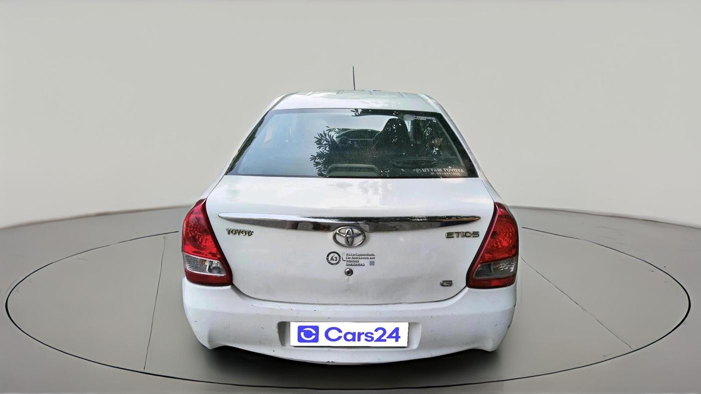 2012 Toyota Etios G, Petrol, Manual, 1,89,527 km, exterior