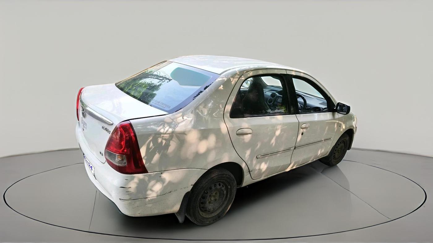 2012 Toyota Etios G, Petrol, Manual, 1,89,527 km, exterior