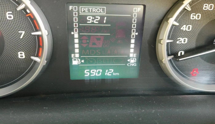 2023 Maruti BREZZA LXI S- CNG, CNG, Manual, 59,012 km, interior