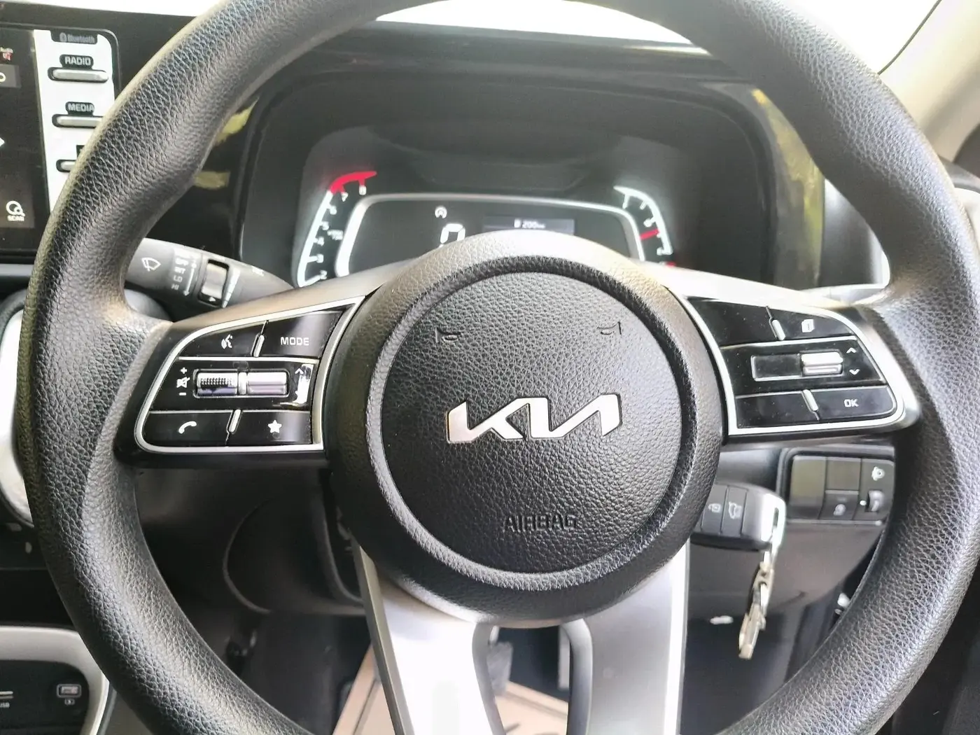 2023 KIA SONET HTK PLUS 1.2, Petrol, Manual, 14,712 km, interior