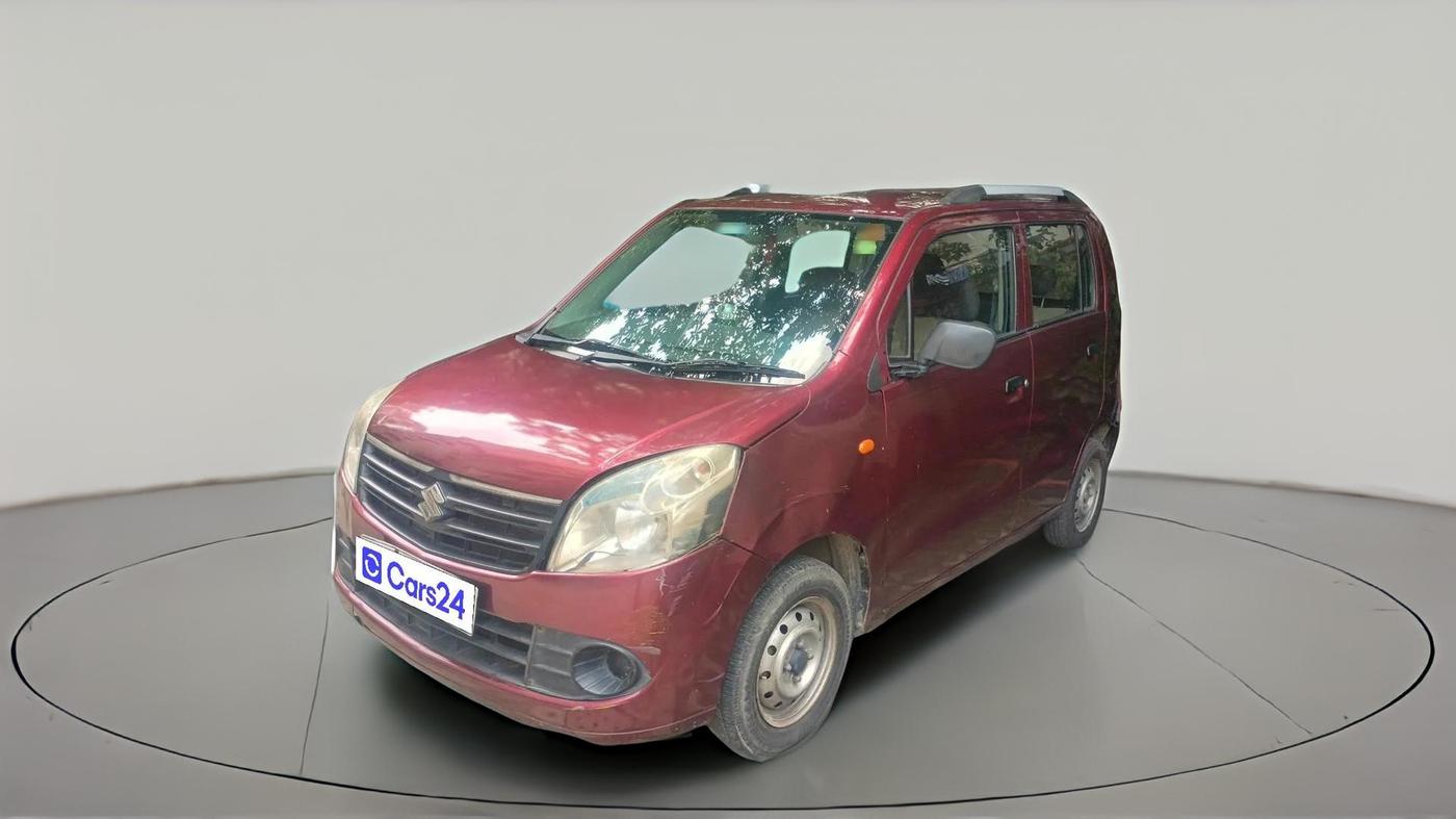 2011 Maruti Wagon R 1.0 LXI, Petrol, Manual, 72,699 km, exterior