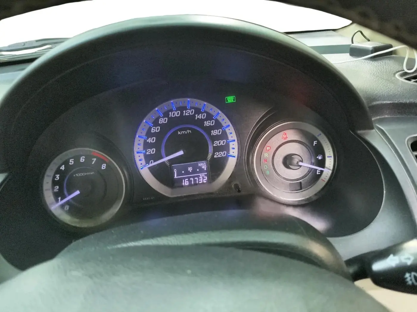 2012 Honda City 1.5L I-VTEC V AT, CNG, Automatic, 1,67,732 km, interior
