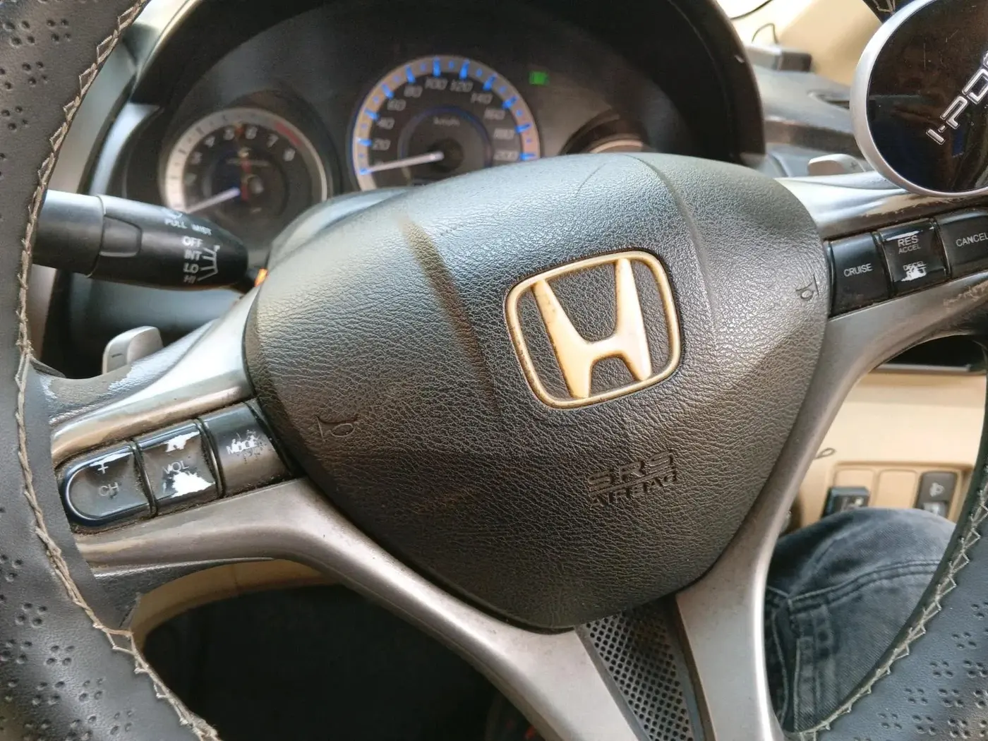 2012 Honda City 1.5L I-VTEC V AT, CNG, Automatic, 1,67,732 km, interior