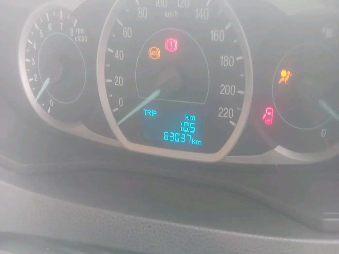 2019 Ford Figo Aspire TREND PLUS 1.2 PETROL, CNG, Manual, 63,037 km, interior