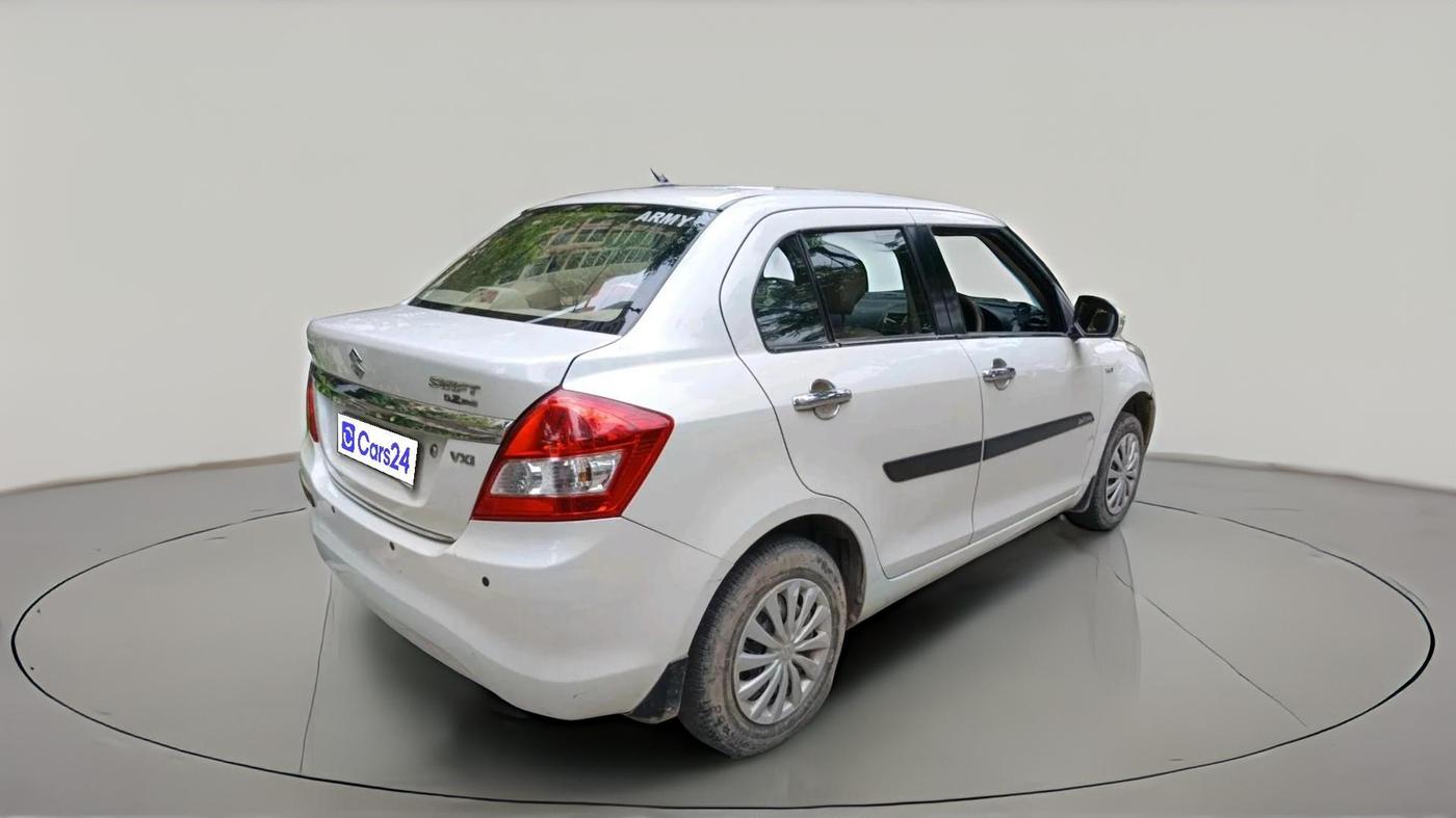 2015 Maruti Swift Dzire VXI, Petrol, Manual, 75,164 km, exterior
