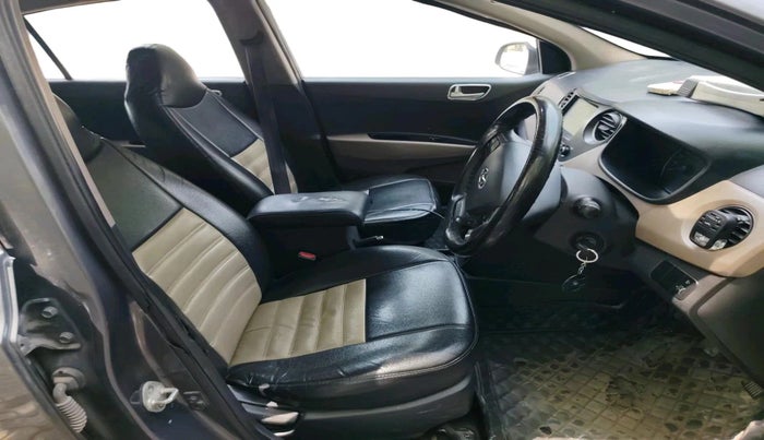 2017 Hyundai Grand i10 SPORTZ (O) 1.2 U2 CRDI, Diesel, Manual, 1,23,376 km, interior