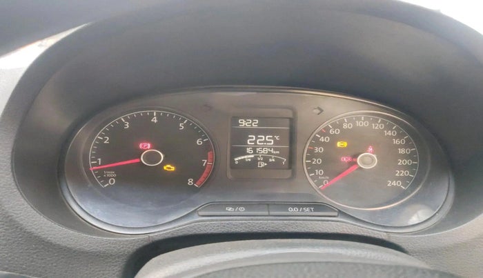 2019 Volkswagen Ameo TRENDLINE 1.0L, CNG, Manual, 1,61,584 km, interior