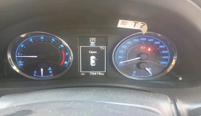 2017 Toyota Corolla Altis VL CVT PETROL, Petrol, Automatic, 75,419 km, interior