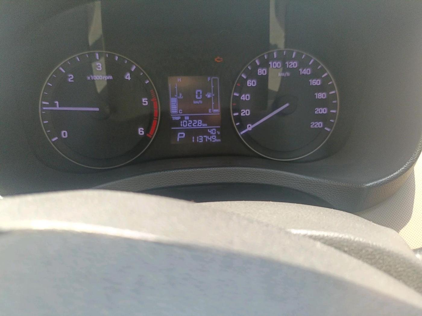 2016 Hyundai Creta SX PLUS AT 1.6 DIESEL, Diesel, Automatic, 1,13,749 km, interior