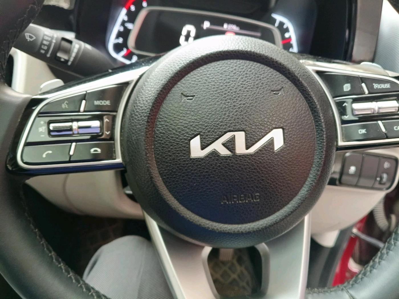 2022 KIA SONET HTX 1.5 AT, Diesel, Automatic, 43,433 km, interior