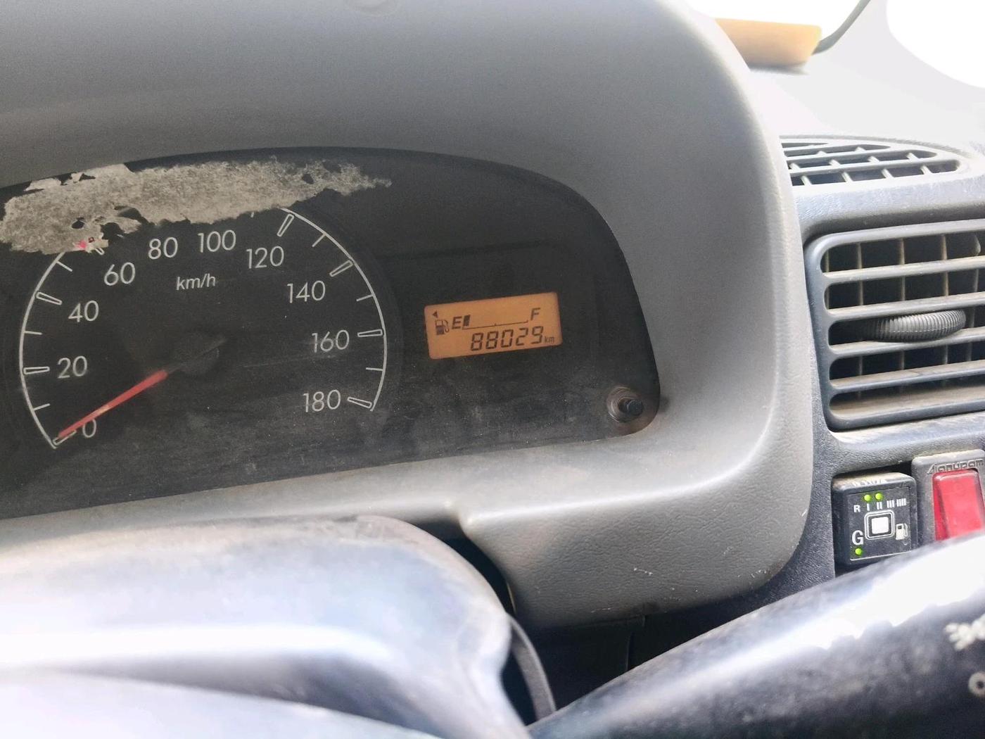 2012 Maruti Alto LX, CNG, Manual, 88,029 km, interior