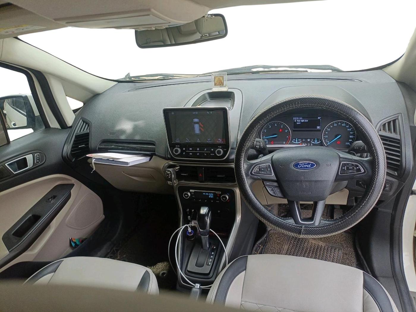 2020 Ford Ecosport TITANIUM + 1.5L PETROL AT, Petrol, Automatic, 1,02,350 km, interior
