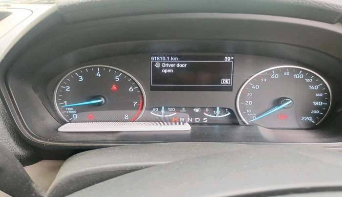 2020 Ford Ecosport TITANIUM + 1.5L PETROL AT, Petrol, Automatic, 1,02,350 km, interior