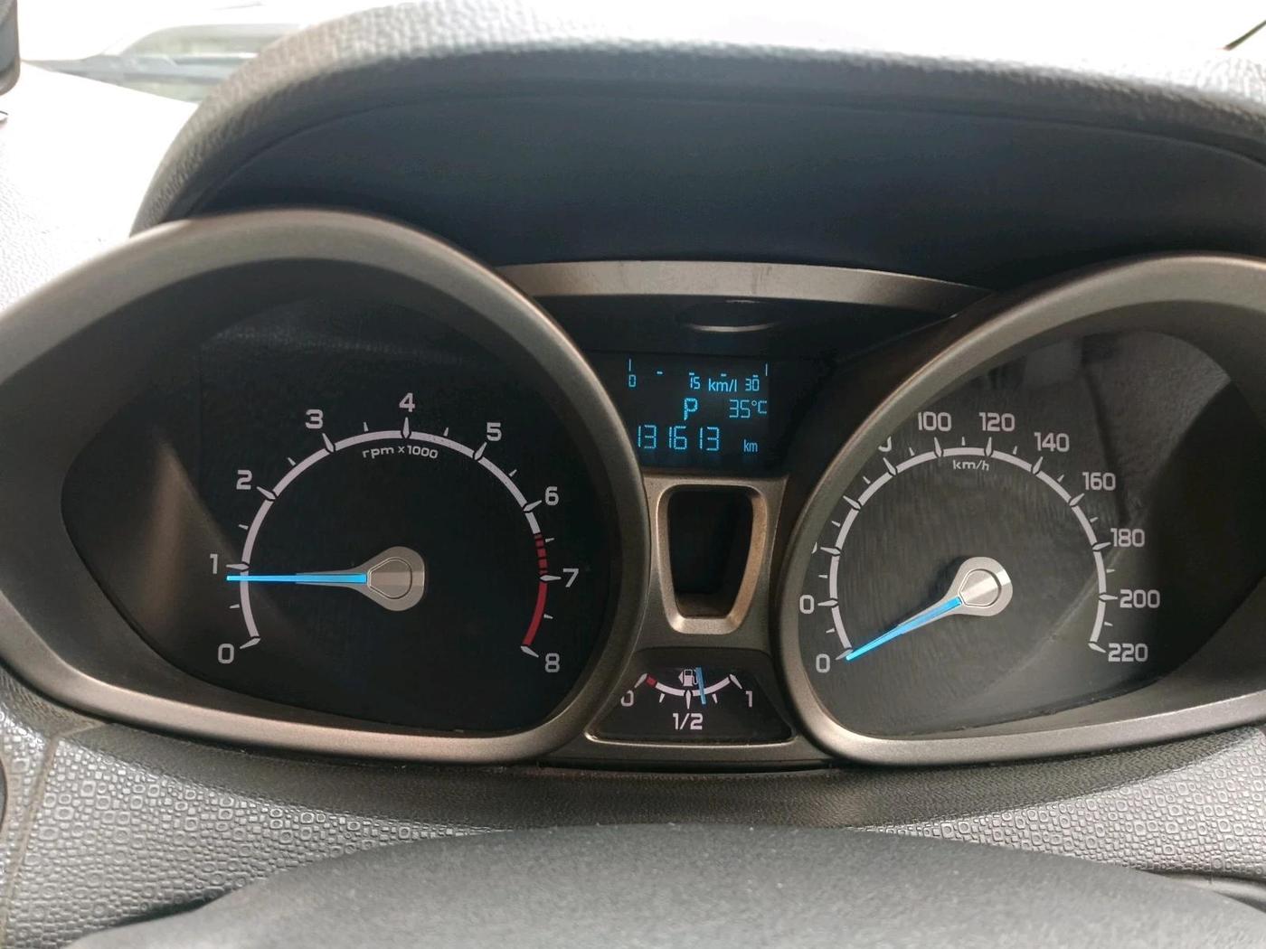 2017 Ford Ecosport TITANIUM 1.5L PETROL AT, Petrol, Automatic, 1,31,613 km, interior