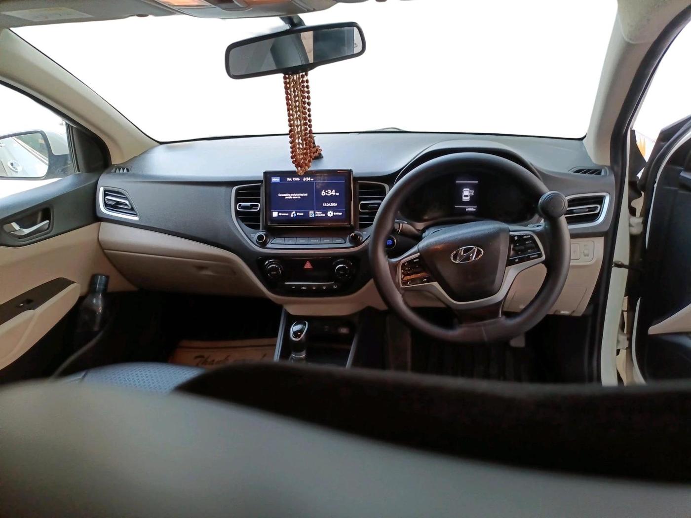 2021 Hyundai Verna SX 1.5 CRDI AT, Diesel, Automatic, 66,888 km, interior