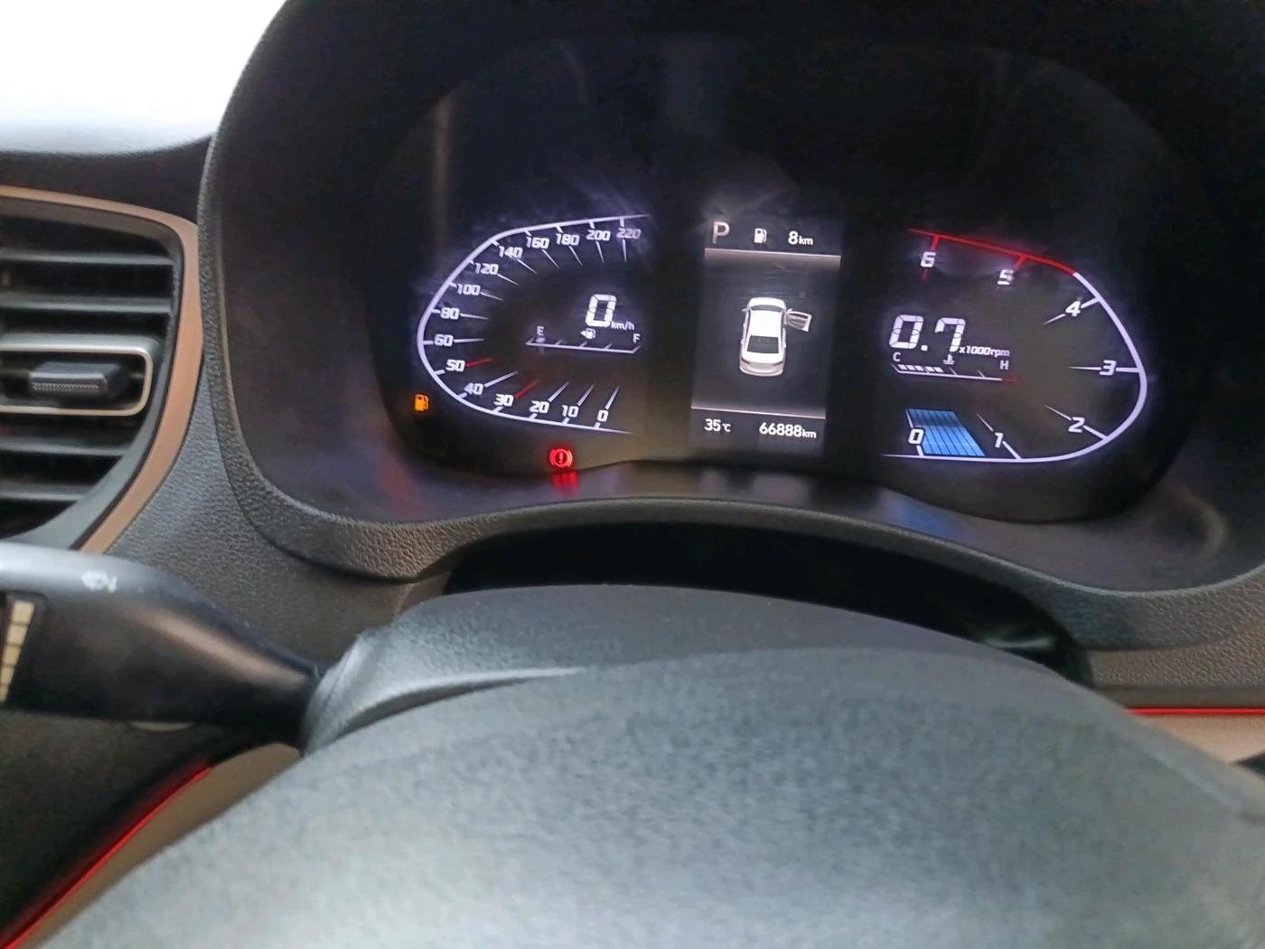 2021 Hyundai Verna SX 1.5 CRDI AT, Diesel, Automatic, 66,888 km, interior