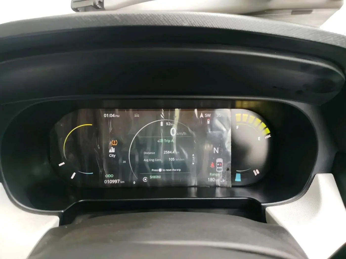 2024 Tata PUNCH EV EMPOWERED 3.3, Electric, Automatic, 10,997 km, interior