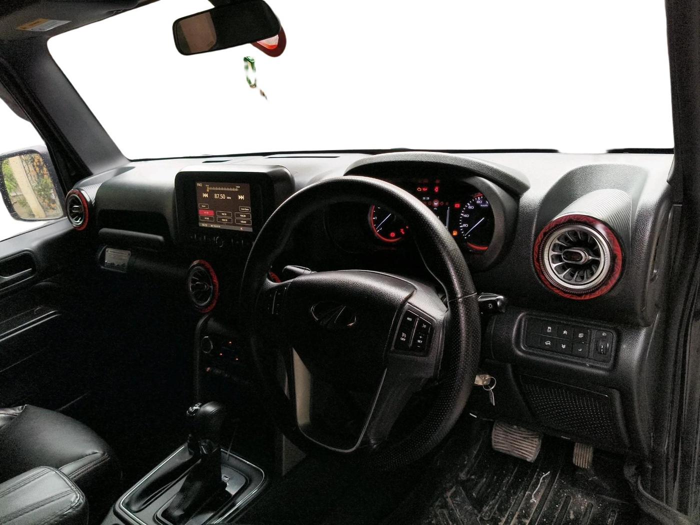2022 Mahindra Thar LX D AT 4WD HT, Diesel, Automatic, 51,071 km, interior