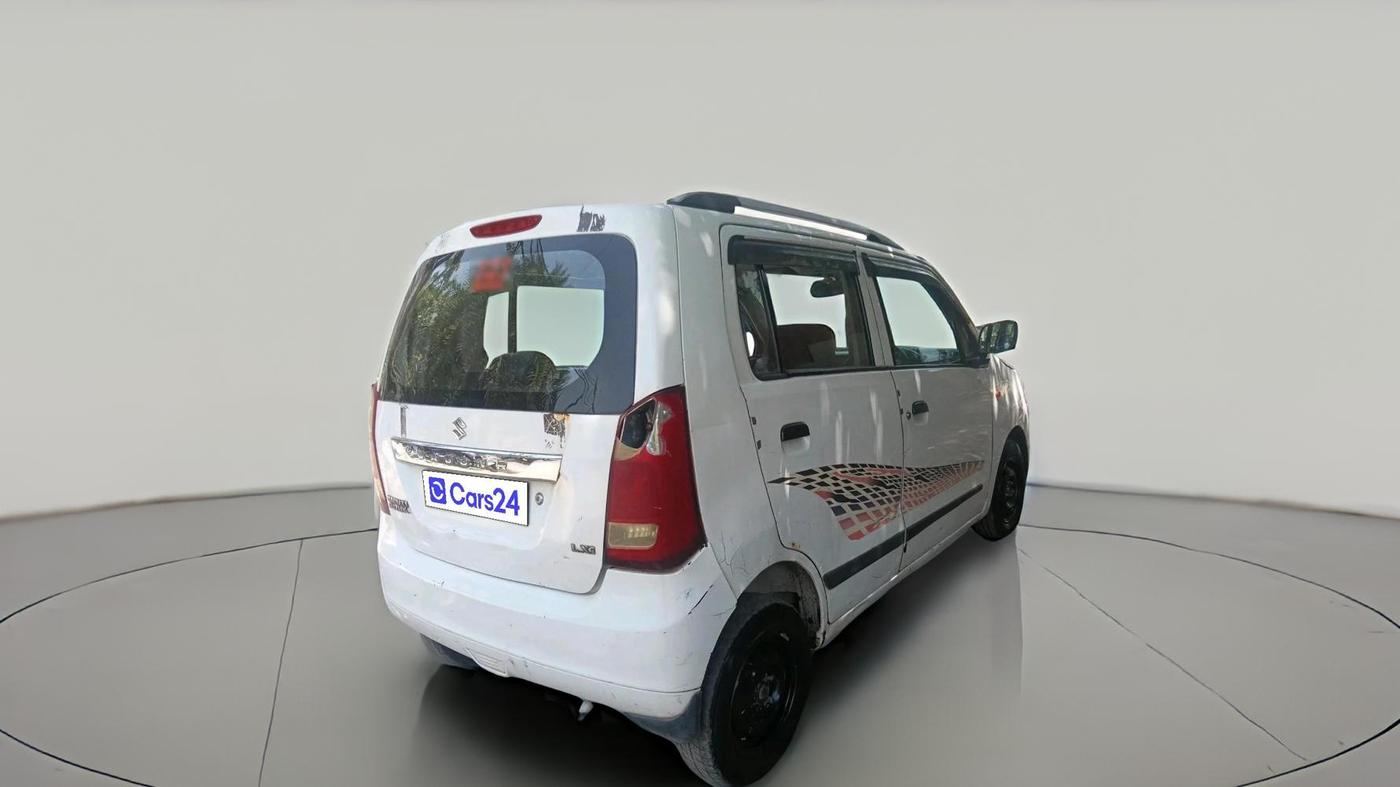 2011 Maruti Wagon R 1.0 LXI CNG, CNG, Manual, 1,92,777 km, exterior